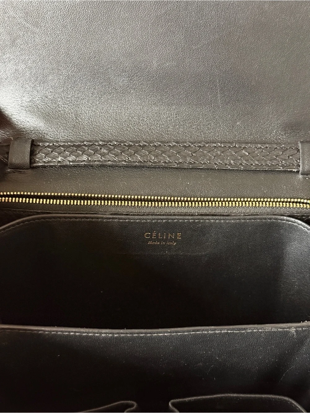 Gorgeous vintage Celine Python Bag - Picture 5 of 6